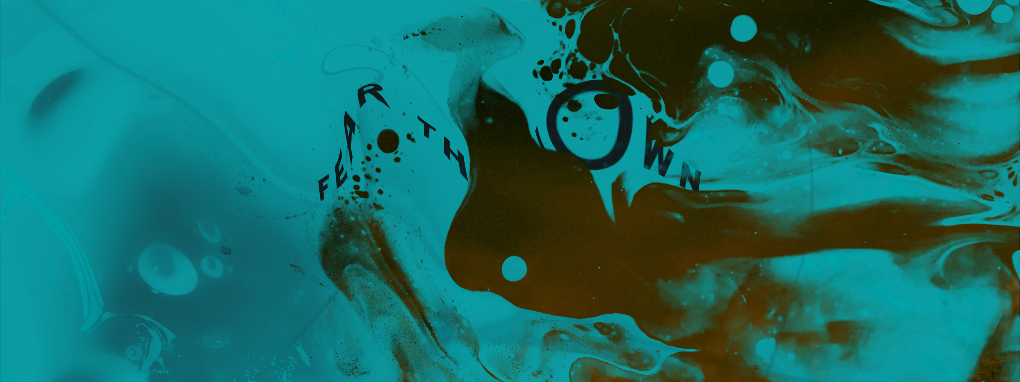 The previous image gets swept away to reveal the next image. The sweeping away effect is inspired from gasoline.